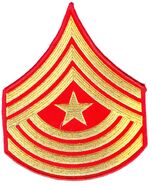 Insigne de tenue de soirée de Sergeant-Major de l'USMC