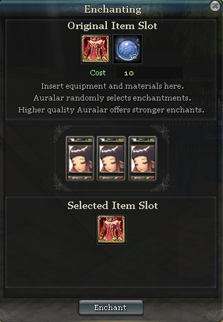 Enchanting Equipment | Aikaonlinena Wiki | Fandom