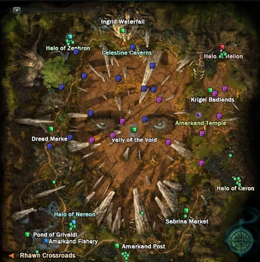 Blue Marks - Kaydj, Purple - Lake Guardian