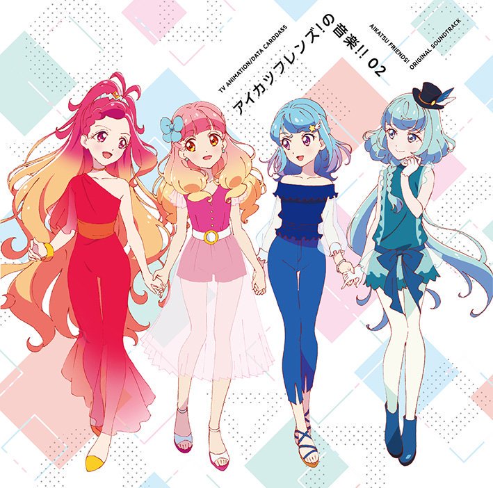 Tv Anime Data Carddass Aikatsu Friends Original Soundtrack Aikatsu Friends Music 02 Aikatsu Friends Wiki Fandom