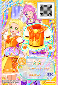 Yellow Link Coord | Aikatsu Friends! Wiki | Fandom
