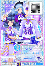 Lavender Twin Coord | Aikatsu Friends! Wiki | Fandom