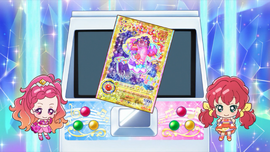 アイカツ ルーレット ジョーカーガーネットコーデ Joker Garnet Coord
