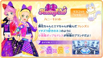 Honey Cat | Aikatsu Friends! Wiki | Fandom