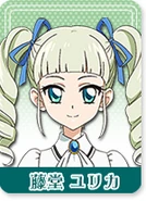 Yurika Tōdō is Otome's classmate who is self-called "vampire over 600-year-old". She generally walkes around with an umbrella to shield her from the sunlight. Outside of the public eye, however, she is a more plain girl who is addicted to vampire romance manga and wants to use the settings to make her stand out, which only Ichigo and her friends know of. Contradictory to her character, she likes garlic-flavoured ramen.