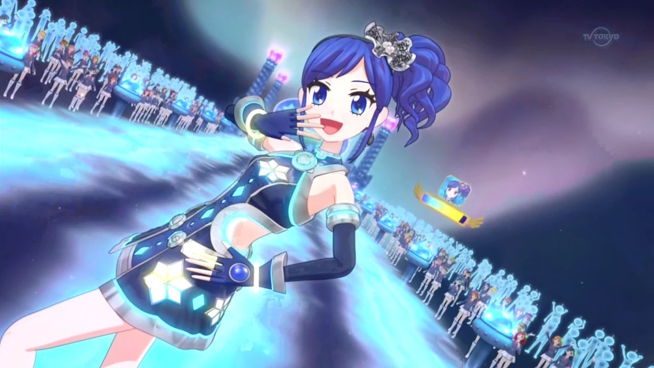 アイカツ フューチャリングガールPR アオイ アイカツカード プレミアム 初期 霧矢あおい フューチャリングガール