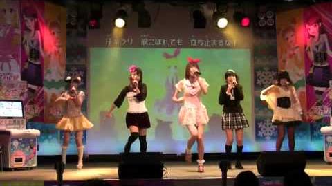 Waka, Fūri, Sunao, Remi & Moe performing "Idol Activity!".