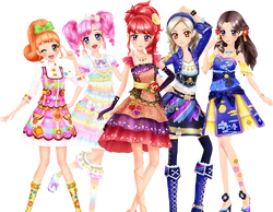 Moonlit Classical Flower Coord | Aikatsu Wiki | Fandom