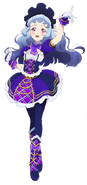 Sakuya Shirayuri es una estudiante de la Academia Moonlit Night y es la hermana gemela antigua de Kaguya Shirayuri. Sakuya es una ídolo de tipo cool cuya marca preferida es Luna Witch. Junto con Kaguya Shirayuri, las dos son parte de Reflect Moon.