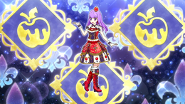 アイカツ　スノーイリュージョン スノーイリュージョンコーデ アイカツカード ルミナス プロモ