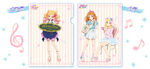 "AIKATSU! STYLE & AIKATSU! STYLE for Lady Limited Shop" clear file