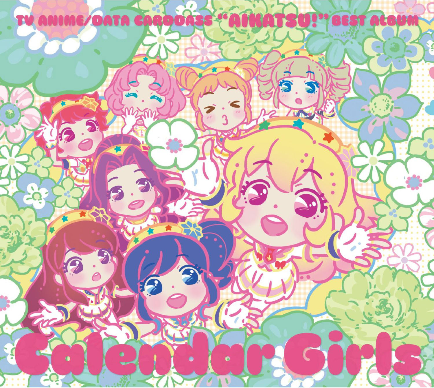 Tv Anime Data Carddass Aikatsu Best Album Calendar Girls Wiki Aikatsu Fandom