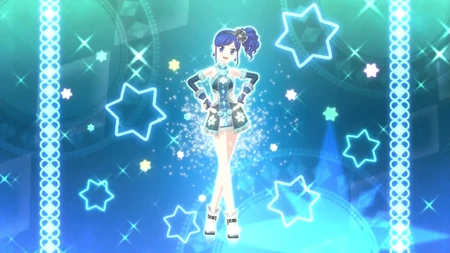 Aikatsu aoi's futuringgirl pose