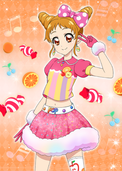 RAKUDO　恋するPiNK「1.HAPPY！ピンクバースデー」他 Pink Cinderella Coord | Aikatsu Friends! Wiki | Fandom