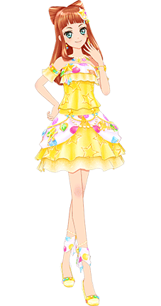 yellow denim coord