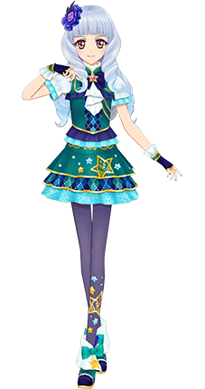 アイカツスターズ　【A】クロスゴシックグリーン アイカツスターズ クロスゴシックグリーン - メルカリ