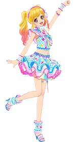 アイカツ ドレッシーグラスリボン レースパープルリボン ルージュパレード台湾版 アイカツ ドレッシーグラスリボン レースパープルリボン