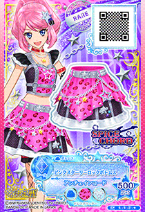 Pink Starry Rock Coord | Aikatsu Stars! Wikia | Fandom