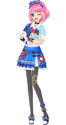 アイカツ！ 海外版ブルーロマンスコーデ