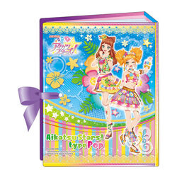 Data Carddass Aikatsu Stars! Official Binders | Aikatsu