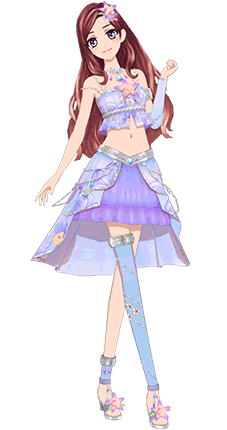 Aqua Orchid Coord | Aikatsu Stars! Wikia | Fandom