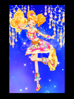 【開店記念セール！】 Tropical Fandom | Wikia Stars! Aikatsu | Coord Girl Hula 絵画