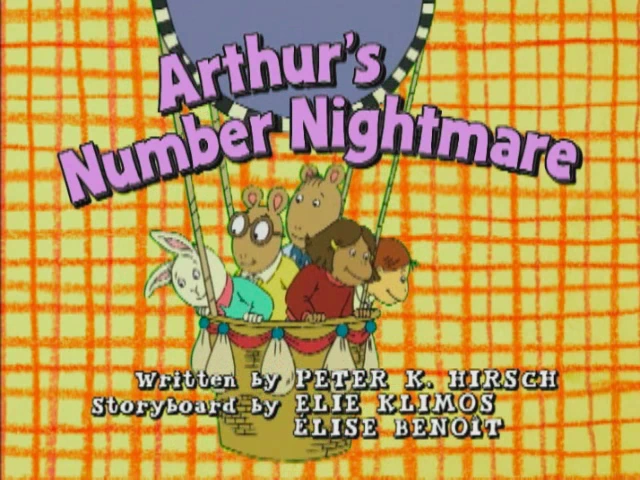 Arthur's Number Nightmare | AikosMommy Wiki | Fandom