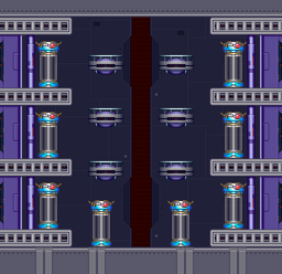 洛克人X2的頭目連戰房間