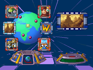 通過威利塔入口後的選關畫面