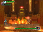 燃燒雄雞的熔解爬行