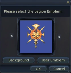 Change legion emblem