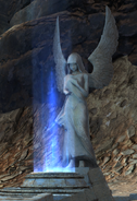 Pledge statue