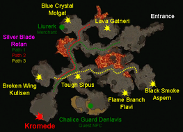 Fire Temple boss map