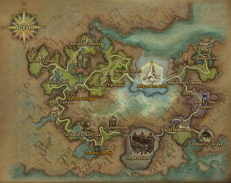 World Map Aion Wiki Fandom