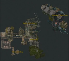 Map of Aturam Sky Fortress
