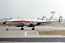 Douglas DC-8 and Lockheed L-1049 Super Constellation