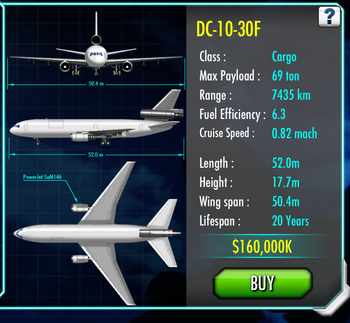 McDonnell Douglas DC-10 | Air Tycoon Online Wiki | Fandom