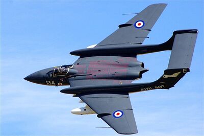 800px-De Havilland (later Hawker Siddeley) Sea Vixen