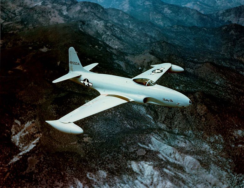 ★USAF Lockheed F-80 シューティングスター　ラジコン飛行機 skymaster F-80シューティングスター[ジェットエンジン ラジコン]