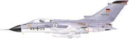 This Tornado, formerly flown with test Ser.no. D9592, is shown carrying four MBB Kormoran anti-shipping missiles. This aircraft was destroyed in an accident on 17 April 1980.