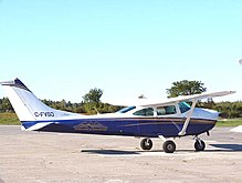 1967 model Cessna 182K belonging to the Canadian Owners and Pilots Association