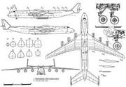 An-225 3d drawing