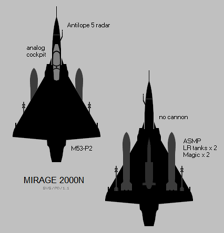 Avmir2k 4.png (6 KB) Mirage 2000N views and armament
