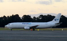 ZK-PAT Parcelair 737-400F Christchurch