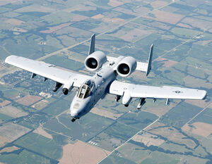 A-10A Warthog postcard Fairchild Republic A-10 Thunderbolt II *12a A-10A Warthog postcard Fairchild Republic A-10 Thunderbolt II *12a