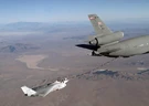 An attempt at aerial refueling.