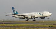 An old livery 777-200ER. The livery has since been completely discontinued.