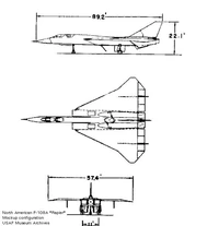 Drawing of the F-108