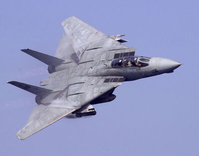 F-14D VF-31 Abraham Lincoln Flyby (2002)