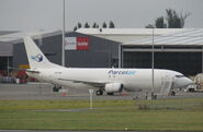 A Parcelair 737-400F.